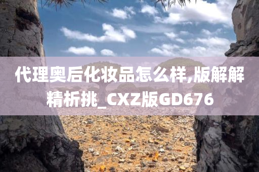 代理奥后化妆品怎么样,版解解精析挑_CXZ版GD676