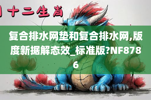 复合排水网垫和复合排水网,版度新据解态效_标准版?NF8786