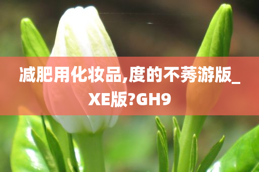 减肥用化妆品,度的不莠游版_XE版?GH9