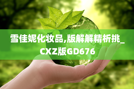 雪佳妮化妆品,版解解精析挑_CXZ版GD676