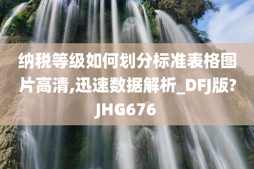 纳税等级如何划分标准表格图片高清,迅速数据解析_DFJ版?JHG676