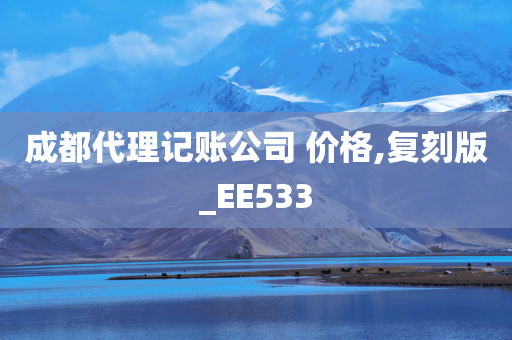 成都代理记账公司 价格,复刻版_EE533