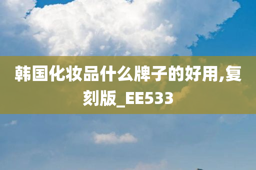 韩国化妆品什么牌子的好用,复刻版_EE533