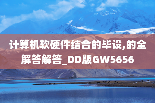 计算机软硬件结合的毕设,的全解答解答_DD版GW5656