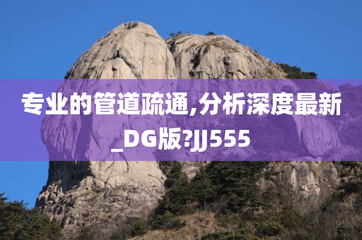 专业的管道疏通,分析深度最新_DG版?JJ555