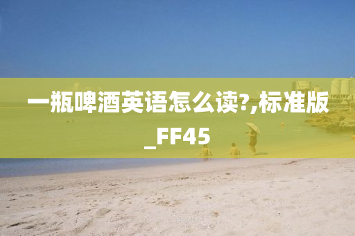 一瓶啤酒英语怎么读?,标准版_FF45