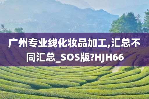 广州专业线化妆品加工,汇总不同汇总_SOS版?HJH66