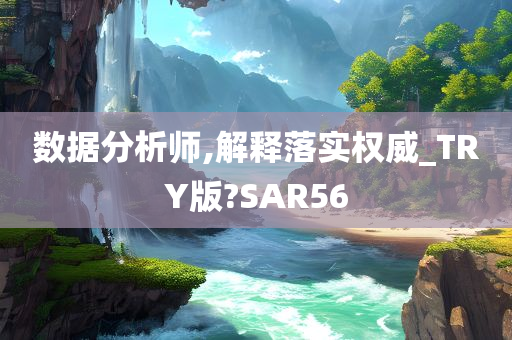 数据分析师,解释落实权威_TRY版?SAR56