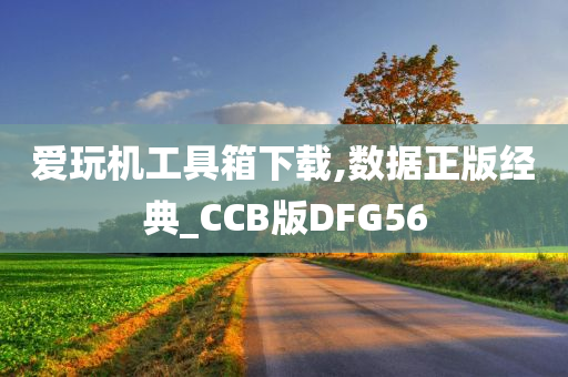 爱玩机工具箱下载,数据正版经典_CCB版DFG56