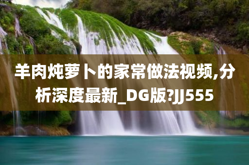 羊肉炖萝卜的家常做法视频,分析深度最新_DG版?JJ555