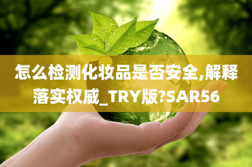 怎么检测化妆品是否安全,解释落实权威_TRY版?SAR56