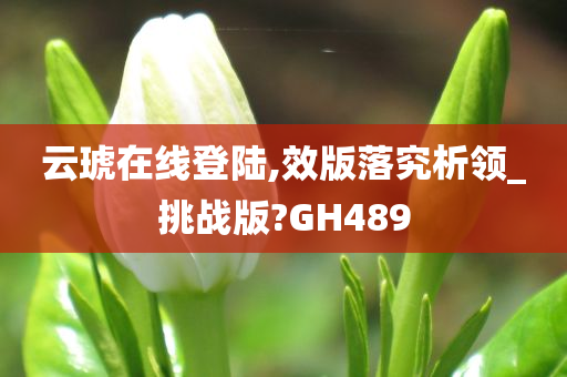 云琥在线登陆,效版落究析领_挑战版?GH489