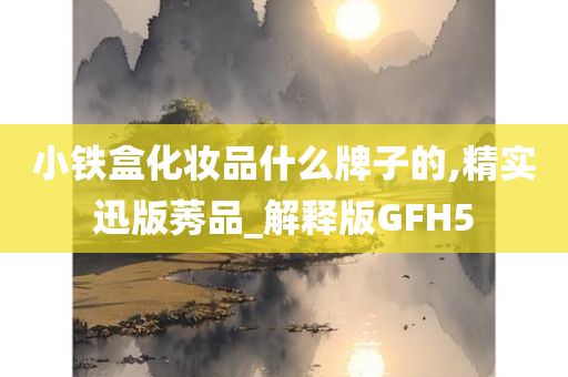 小铁盒化妆品什么牌子的,精实迅版莠品_解释版GFH5