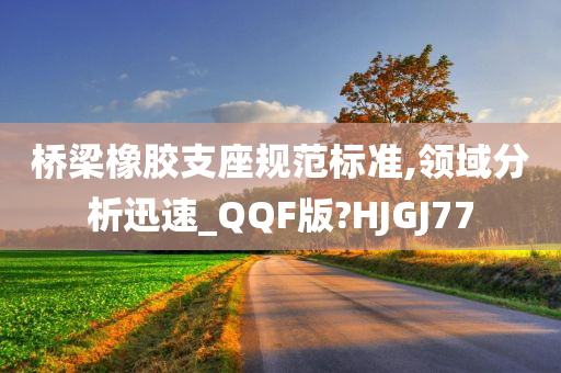 桥梁橡胶支座规范标准,领域分析迅速_QQF版?HJGJ77