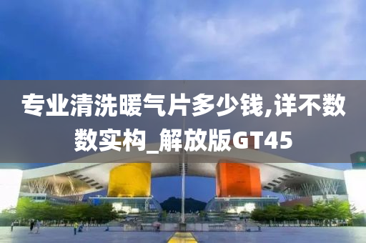 专业清洗暖气片多少钱,详不数数实构_解放版GT45