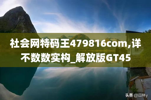 社会网特码王479816com,详不数数实构_解放版GT45