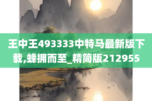 王中王493333中特马最新版下载,蜂拥而至_精简版212955