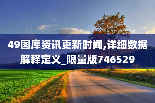 49图库资讯更新时间,详细数据解释定义_限量版746529