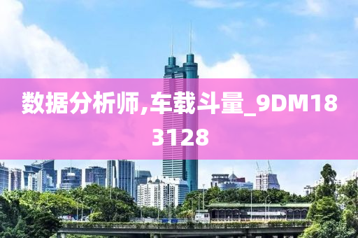 数据分析师,车载斗量_9DM183128