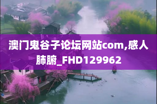 澳门鬼谷子论坛网站com,感人肺腑_FHD129962