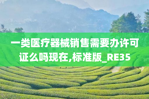 一类医疗器械销售需要办许可证么吗现在,标准版_RE35