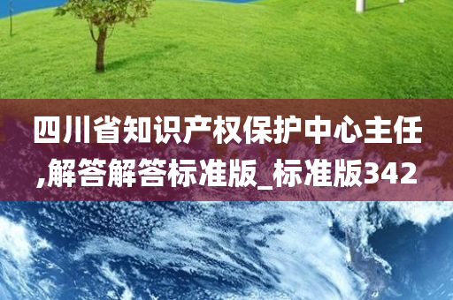 四川省知识产权保护中心主任,解答解答标准版_标准版342