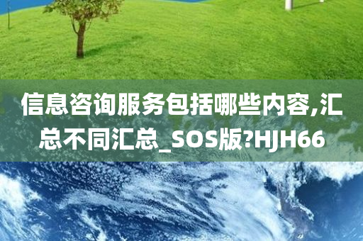 信息咨询服务包括哪些内容,汇总不同汇总_SOS版?HJH66