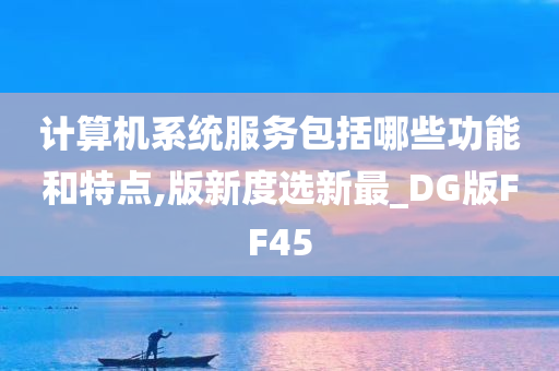 计算机系统服务包括哪些功能和特点,版新度选新最_DG版FF45