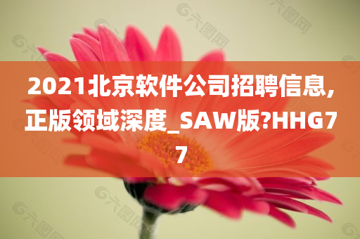 2021北京软件公司招聘信息,正版领域深度_SAW版?HHG77