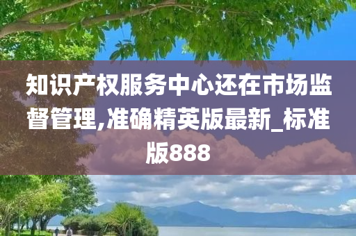 知识产权服务中心还在市场监督管理,准确精英版最新_标准版888